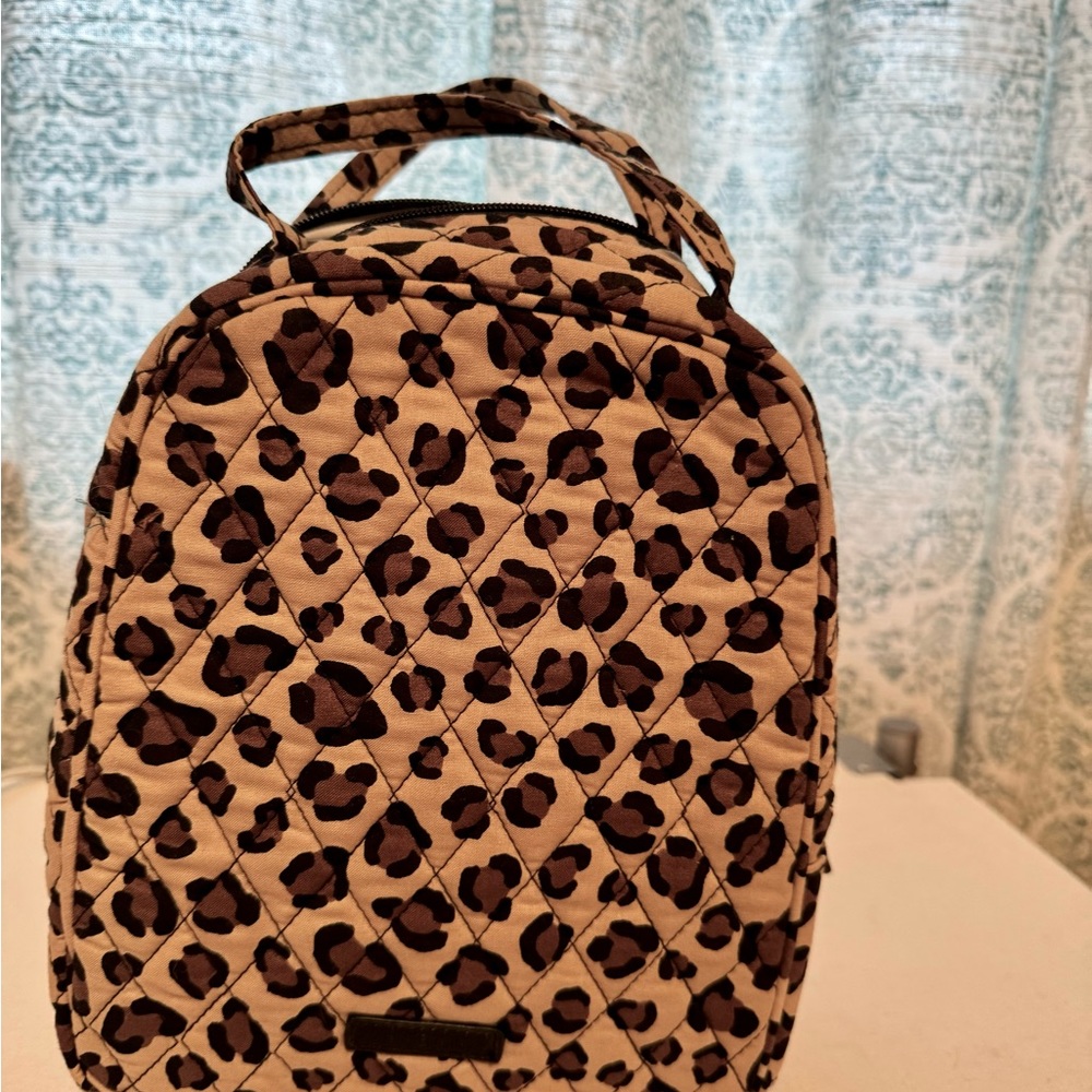 Vera Bradley leopard lunch bag brand new